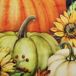 40" x 28" Pumpkins & Sunflowers Hello Autumn Outdoor Fall Harvest House Flag