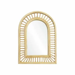 19.3" x 28" Rattan Wall Mirror by Ashland®