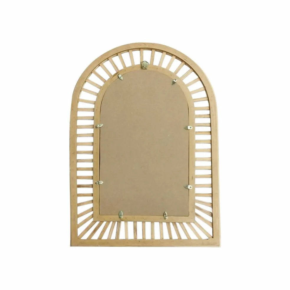 19.3" x 28" Rattan Wall Mirror by Ashland®