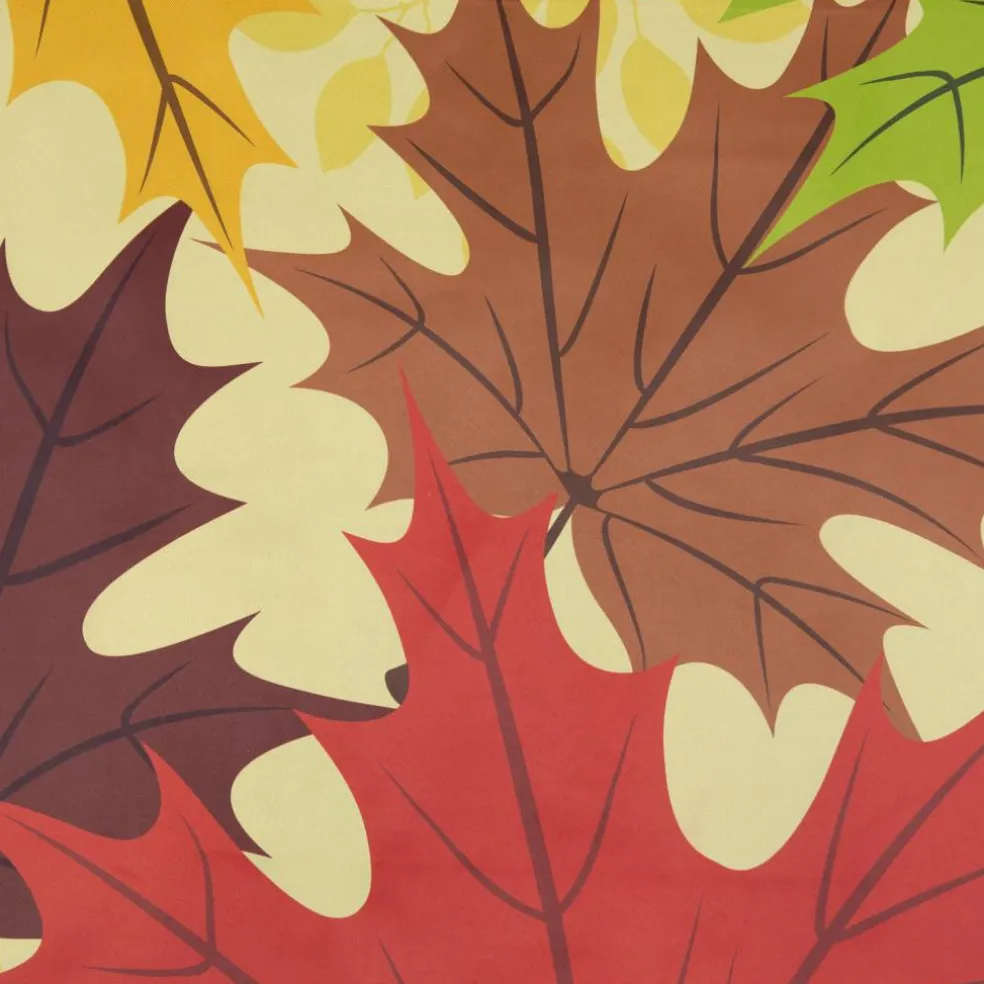 28" x 40" Red & Yellow Fall Leaves Welcome Outdoor House Flag