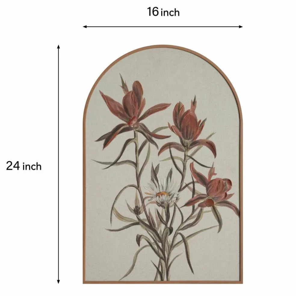 16" x 24" Rosa Blossoms Wall Décor by Ashland®
