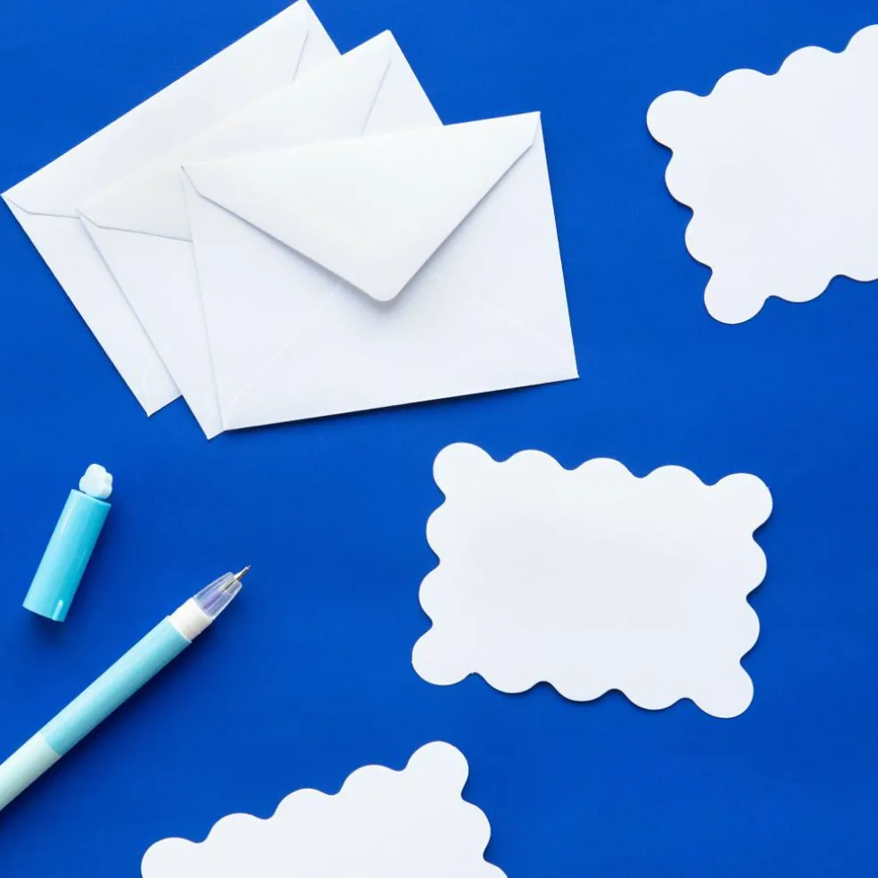 2.5" x 3.5" Scallop Card & Envelope Sets, 36ct. by Recollections™