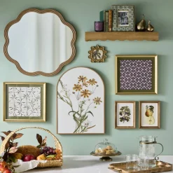 23.6" x 5.7" Scalloped Wall Shelf by Ashland®