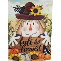 40" x 28" Scarecrow Fall Harvest Outdoor House Flag