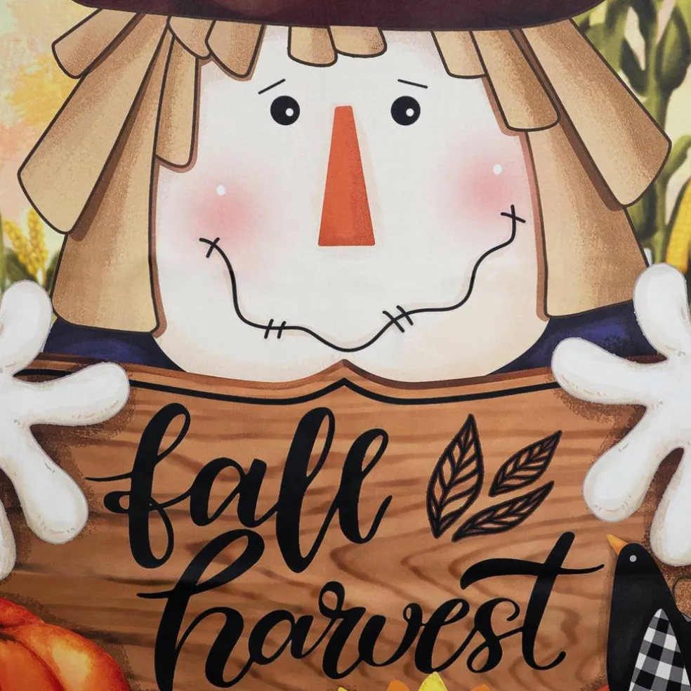 40" x 28" Scarecrow Fall Harvest Outdoor House Flag