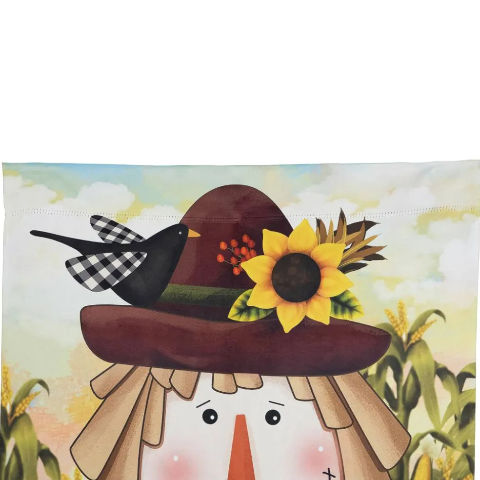 40" x 28" Scarecrow Fall Harvest Outdoor House Flag