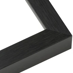 9x15 Shadow Box Frame Grey Charcoal Black | 0.875 Inches Deep | Solid Wood Shadowbox Display Frame | UV Resistant Acrylic Plexiglass, Acid Free Backing and Hanging Hardware | Brenner Frame Style