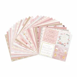 12" x 12" Soft Serenity Paper Pad by Recollections™, 58 Sheets