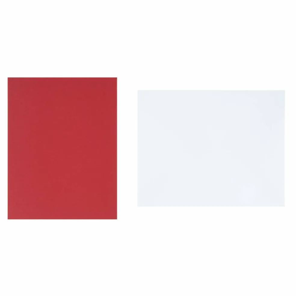 4.25" x 5.5" Solid Folded Card & Envelope Sets, 10ct. by Recollections™