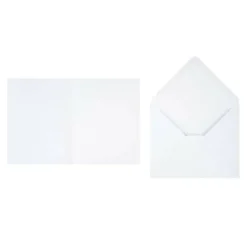 4.25" x 5.5" Solid Folded Card & Envelope Sets, 10ct. by Recollections™