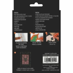 2" x 3" Spider Acrylic Surface Diamond Art Kit with Frame by Make Market®