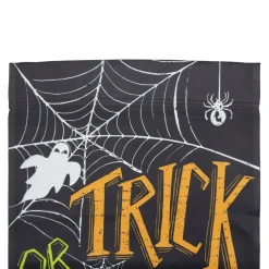 28" x 40" Spider Webs & Ghosts Trick or Treat Outdoor Garden Flag