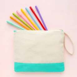 10" x 8" Summer Canvas Pouch by Make Market®
