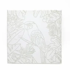 11" x 11" Summer Parrot Canvas Painting Kit by Craft Smart®