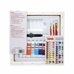 11" x 11" Summer Sailboat Canvas Painting Kit by Craft Smart®