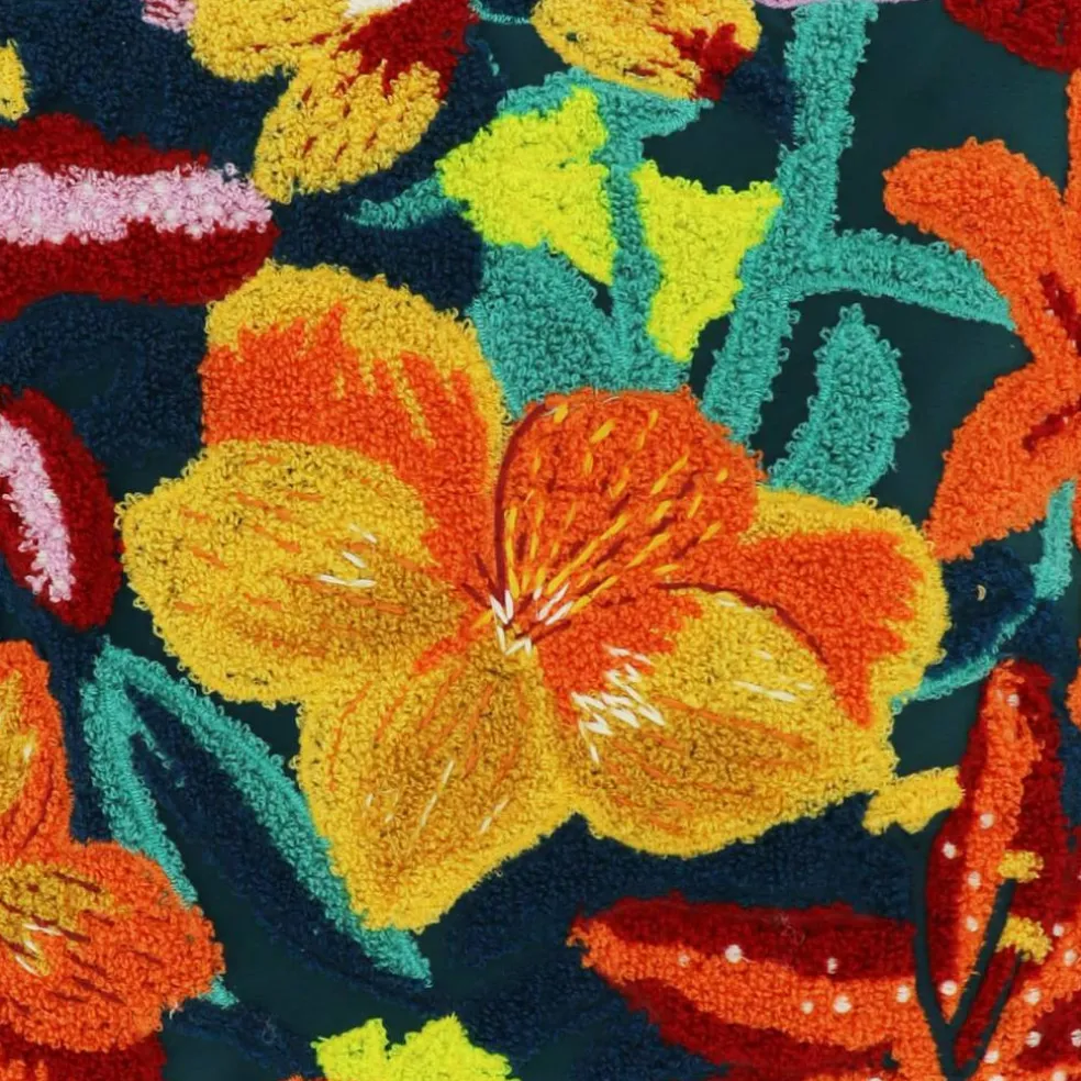 16" x 16" Tropical Flower Pillow by Ashland®