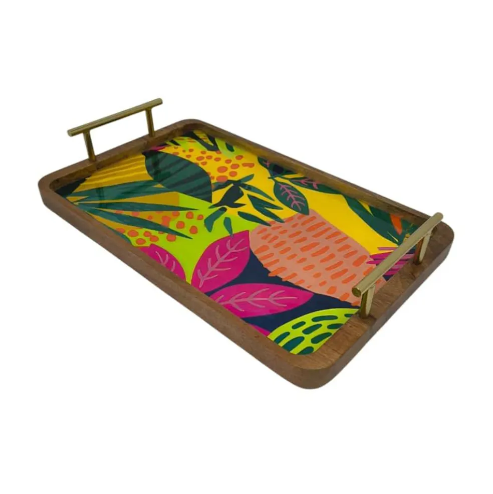 18" x 11" Tropical Serving Tray by Ashland®