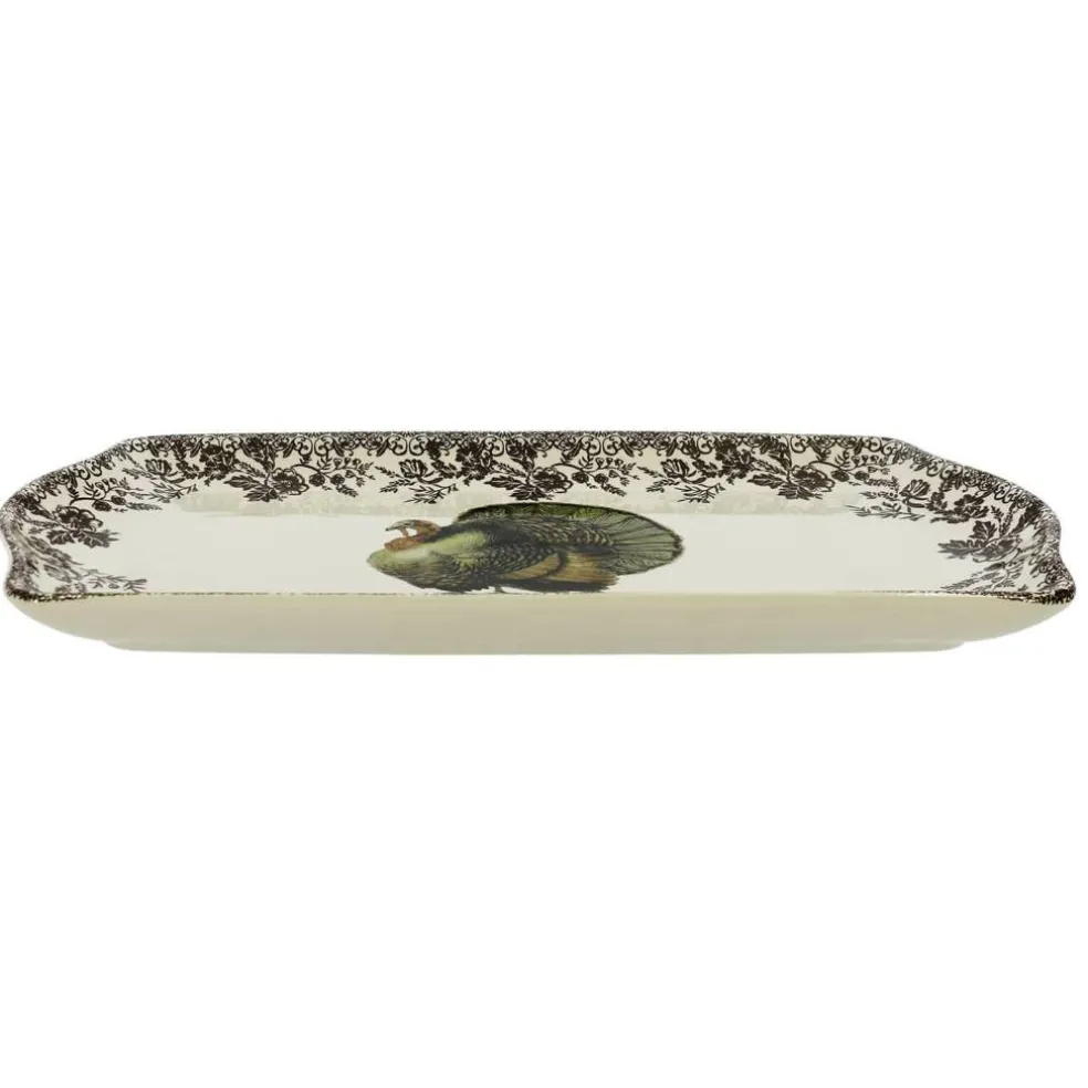 16" x 8" Turkey Ceramic Serving Plate by Ashland®