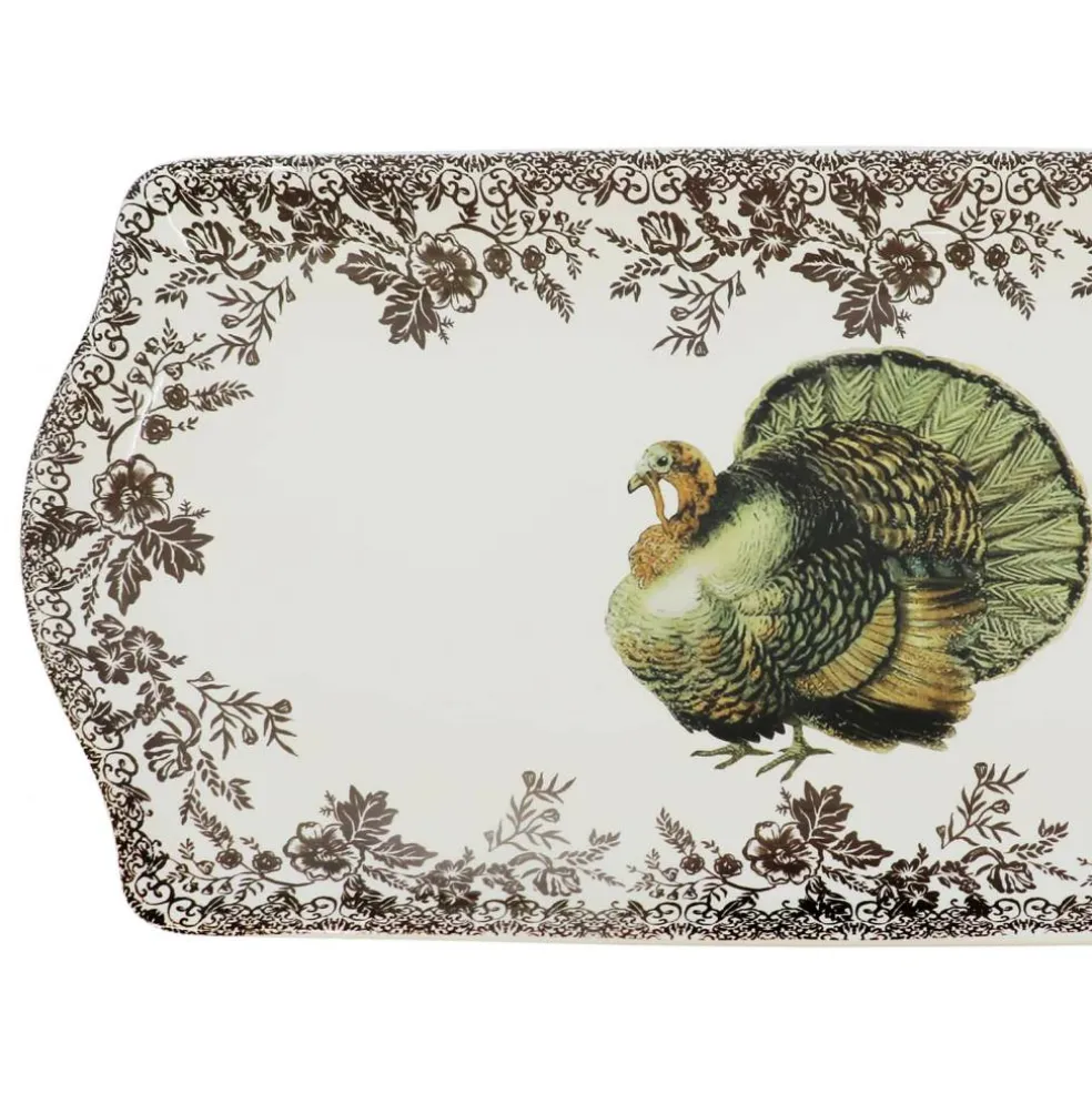 16" x 8" Turkey Ceramic Serving Plate by Ashland®