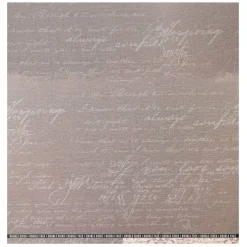 12" x 12" Vintage Script Double-Sided Cardstock Paper by Recollections™