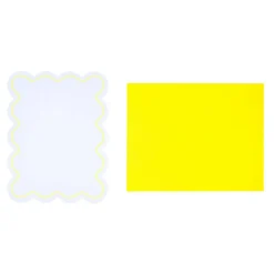 4.25" x 5.5" Wavy-Edge Flat Card & Envelope Sets, 10ct. by Recollections™