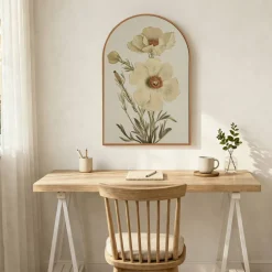 16" x 24" White Blossoms Wall Décor by Ashland®
