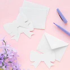 2.5" x 3.5" White Bow Card & Envelope Sets, 36ct. by Recollections™