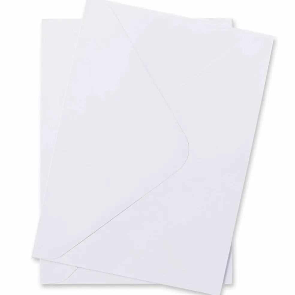 5.25" x 7.25" White Envelopes, 50ct. by Recollections™