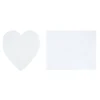 4.25" x 4.6" White Heart Card & Envelope Sets, 10ct. by Recollections™