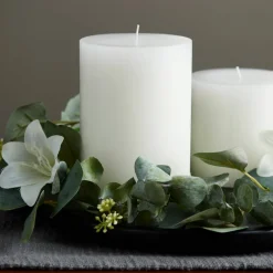4" x 6" White Pillar Candle by Ashland®