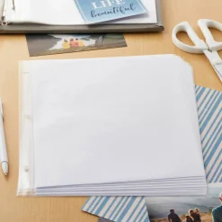 11" x 8.5" White Scrapbook Refill Pages by Recollections™