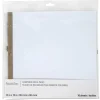 12" x 12" White Scrapbook Refill Pages by Recollections™, 10 Sheets