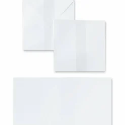 5.5" x 5.5" White Square Card & Envelope Set by Recollections™, 40ct.