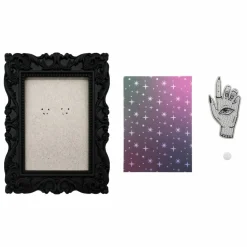 2" x 3" Witch Hand Acrylic Surface Diamond Art Kit with Frame by Make MarketĀ®