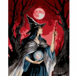 11" x 14" Witch Paint-by-Number Kit by Artist's Loft®
