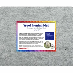 15" x 12" Wool Pressing Mat 100% New Zealand Felted Wool Ironing Mat Pad Blanket for Quilter, Sewing, Quilting Supplies and Notions