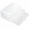 9.25" x 4" x 5.25" Clear 3-Drawer Stackable Storage by Bead Landing™