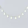 60x4x.15 Ghost garland Black/White