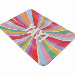 9" x 13" Yay Multicolor Paper Serving Trays, 2ct. by Celebrate It™