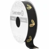 5/8" x 7yd. Black & Gold Heart Ribbon by Celebrate It™ Classic