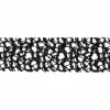 2.5" x 6.6yd. Chunky Black Glitter Web Ribbon by Celebrate It®