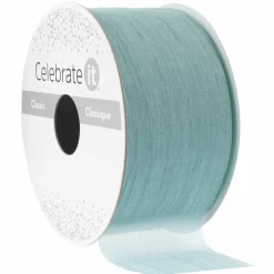 1.5" x 3yd. Crinkle Sheer Cut Edge Ribbon by Celebrate It™