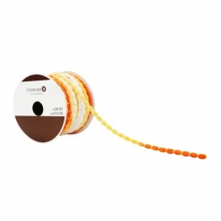 3/8" x 10yd. Fall Ombe Pom Pom Ribbon by Celebrate It®