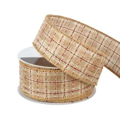1.5" x 10yd. Fall Plaid Wired Ribbon by Celebrate It®