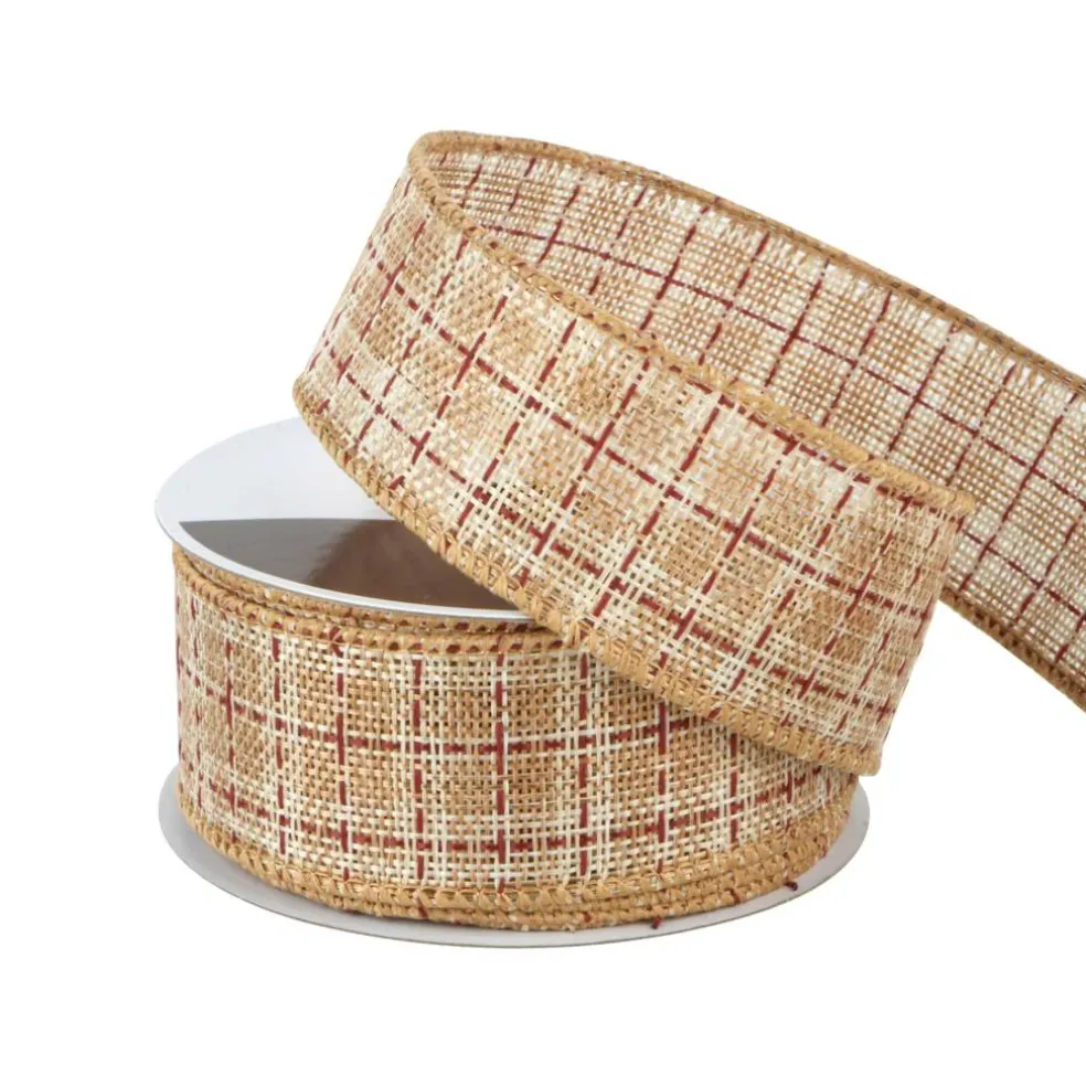 1.5" x 10yd. Fall Plaid Wired Ribbon by Celebrate It®