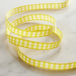 3/8'' x 7yd. Gingham Ribbon by Celebrate It™