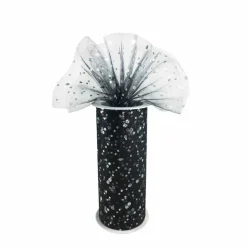 6" x 8yd. Holographic Dot Tulle by Celebrate It™