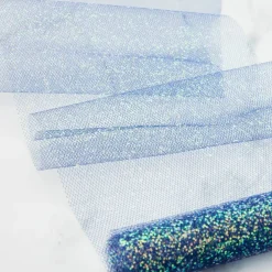 6" x 8yd. Iridescent Chunky Glitter Tulle by Celebrate It™