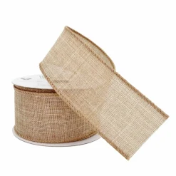 1.5" x 3yd. Linen Wired Ribbon by Celebrate It™