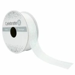 7/8" x 5yd. Metallic Sheer Ribbon by Celebrate It™